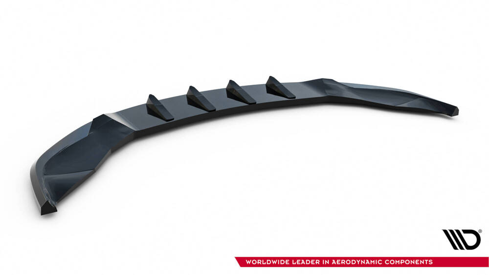 Voorspoiler Tesla Model S Plaid Gloss-Black V3