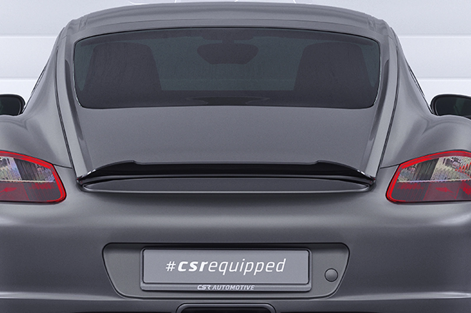 Achterspoiler Porsche Cayman 987c glans zwart 2004–2013