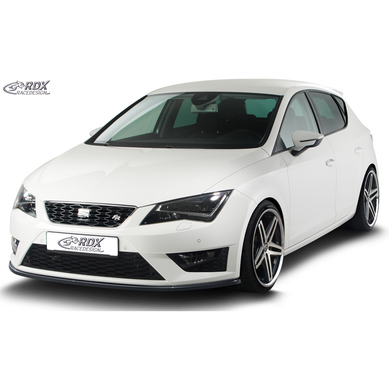 Voorspoiler  Seat Leon 5F SC/5-deurs/ST FR/Cupra 2013-2020 (ABS zwart glanzend)