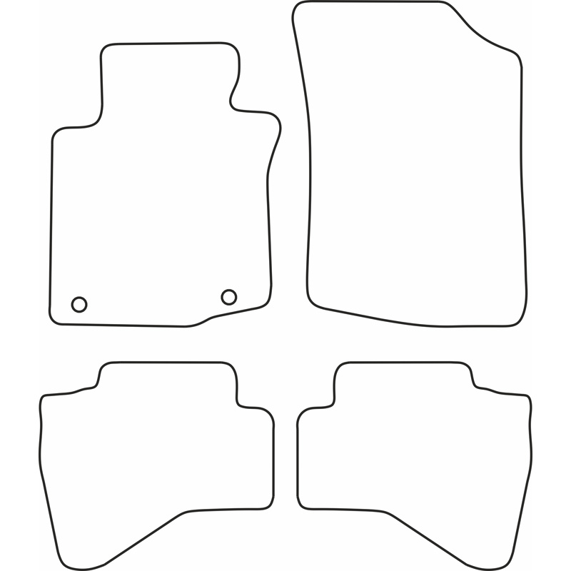 Automatten Toyota Aygo 05-