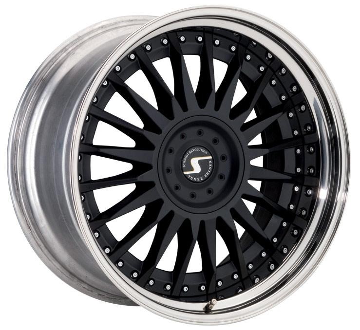 Schmidt CC Line ruedas (Rad-Inox) 3dlg negro 9,5 - 10x19