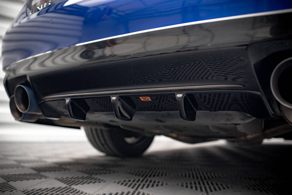 Diffuser Lexus GS F Mk4 FL Maxton Glans Zwart