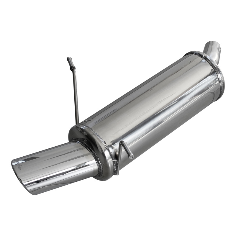 100% RVS Sportuitlaat  Mini One R56 1.4 2006- Ø42mm 90mm X-Race