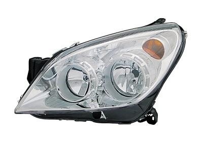 koplamp, Hella, H7+H1, chroom, elektr verstelb, rechts, 02/2007-