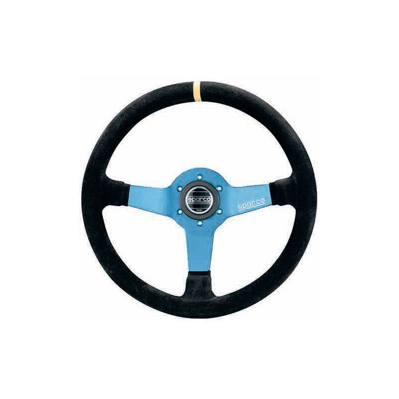 Sparco Universeel Sportstuur 'L550 Monza' - Zwart Suede - Diameter 350mm