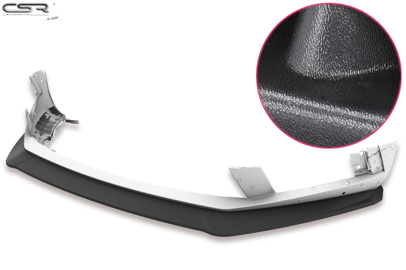 Voorspoiler Skoda Octavia III (5E) RS mat zwart