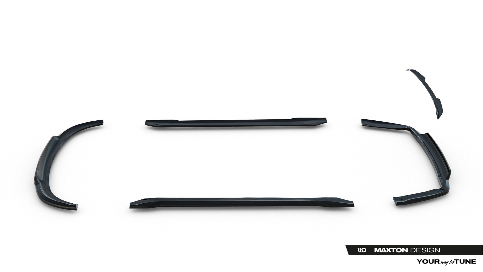 Bodykit Chrysler Pacifica Mk2 V.2 Glans Zwart