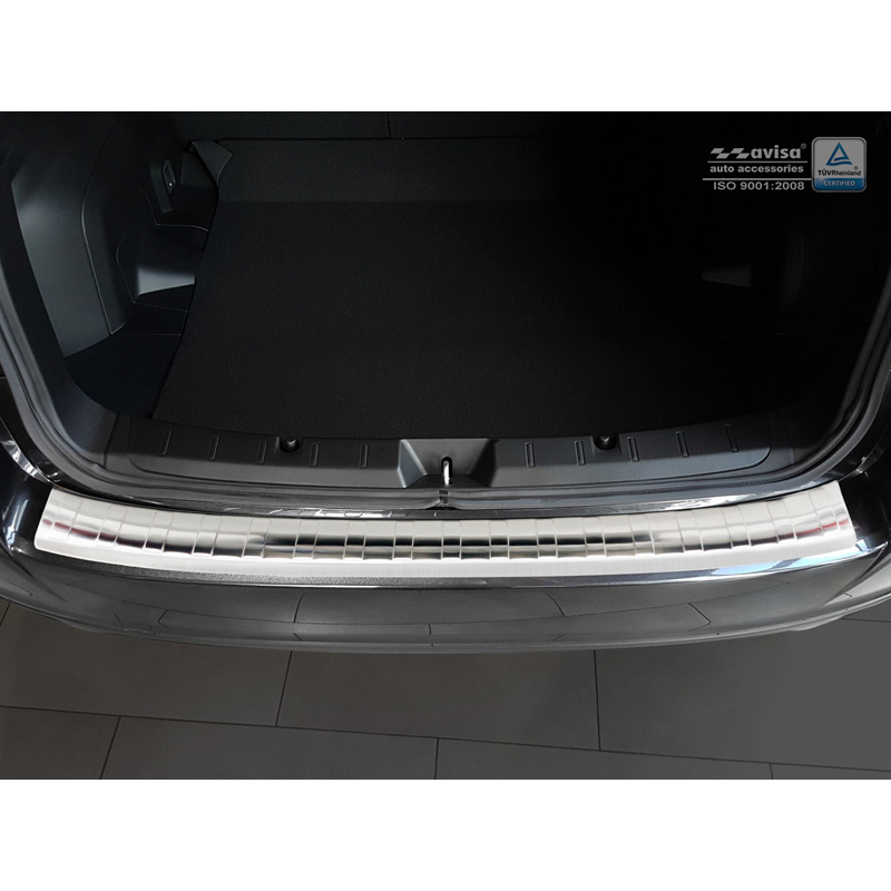 RVS Achterbumperprotector  Subaru Impreza V GT 5-deurs 2017- 'Ribs'