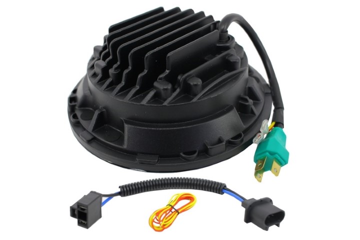 Faros VW Golf I / II / Kafer / Jeep Wrangler / Defender Full LED