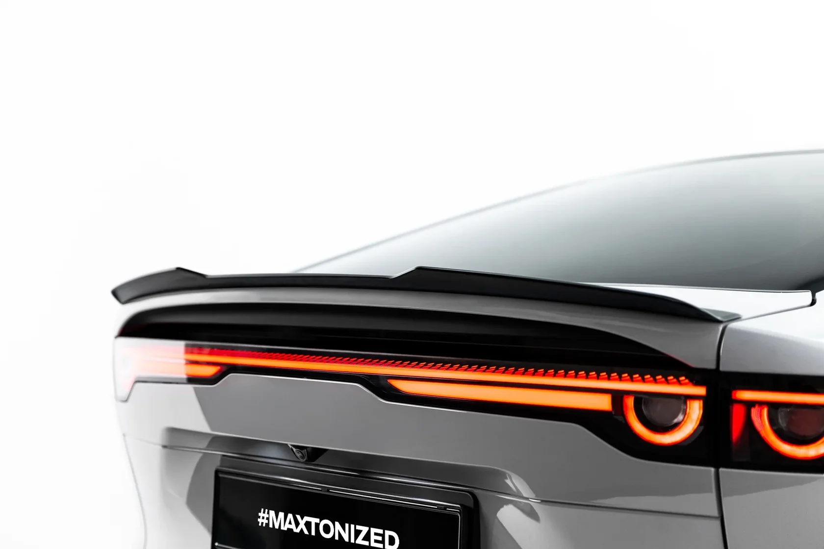 Spoiler Cap passend voor Mazda 6e Mk1 Glans Zwart – Maxton Design