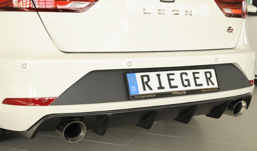 Diffuser Seat Leon FR (5F) Rieger sportuitlaat links + rechts