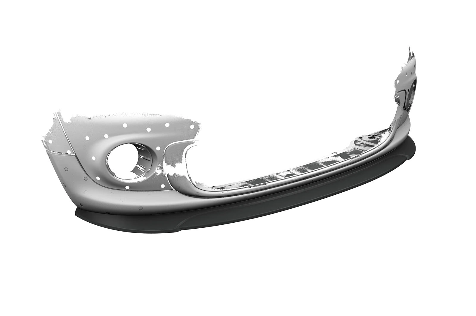 Voorspoiler Mini Rxx Glans Zwart – 2006–2016