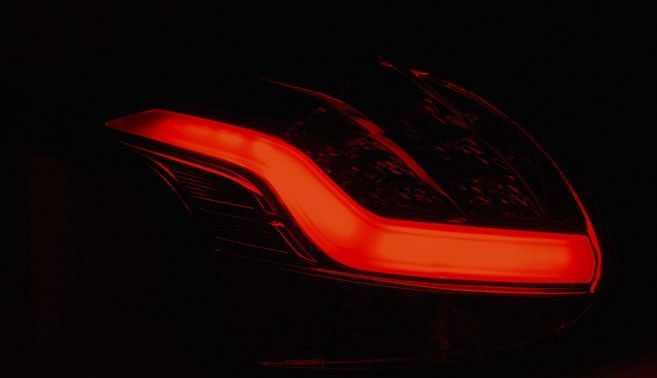 Achterlichten Ford Focus 14-18 LED Dynamic Rood