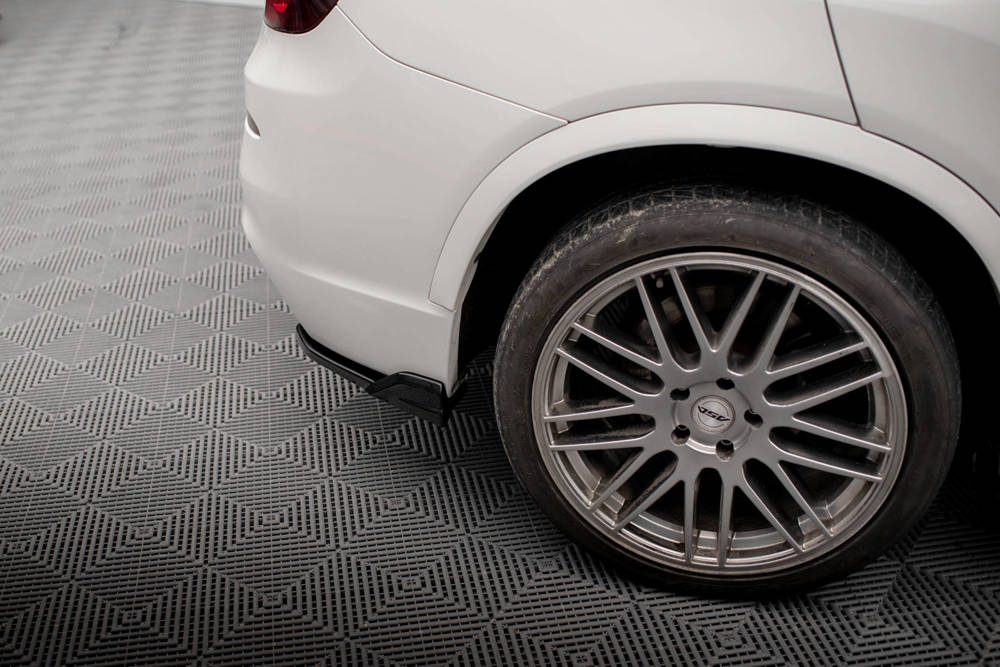 Zijdiffusers BMW X3 M-Pack F25 2010 - 2014 Maxton Glans Zwart