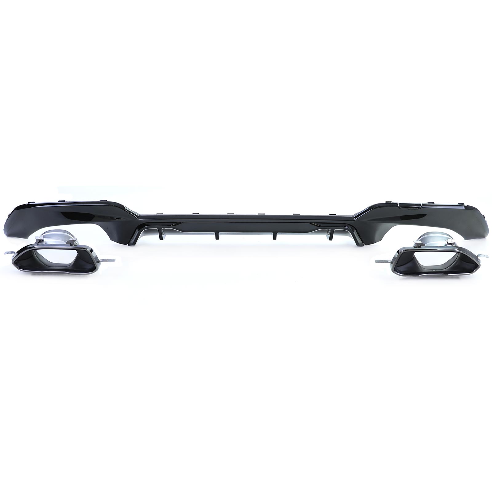 Diffuser BMW 3 Serie M Pakket G20 G21 M340i Look Glans Zwart
