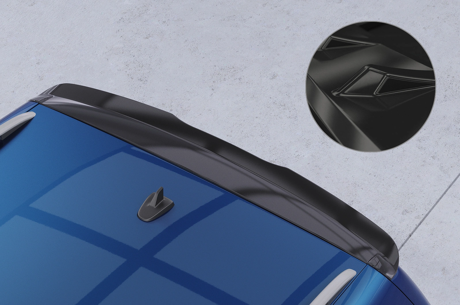 Achterspoiler VW Touran / Touran GP Glans Zwart – CSR Automotive – 2003–2010