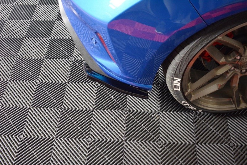 Achterzij Spoilers Ford Focus ST-Line V.1 Glanzend Zwart