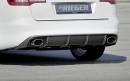 Achterinzet Audi A6 4F facelift Rieger ABS Carbon