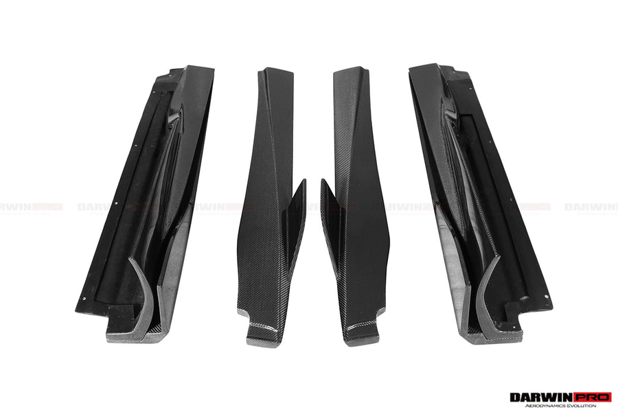 McLaren 720s Se²NWB Style Carbon Fiber Zijskirts 2017-2021