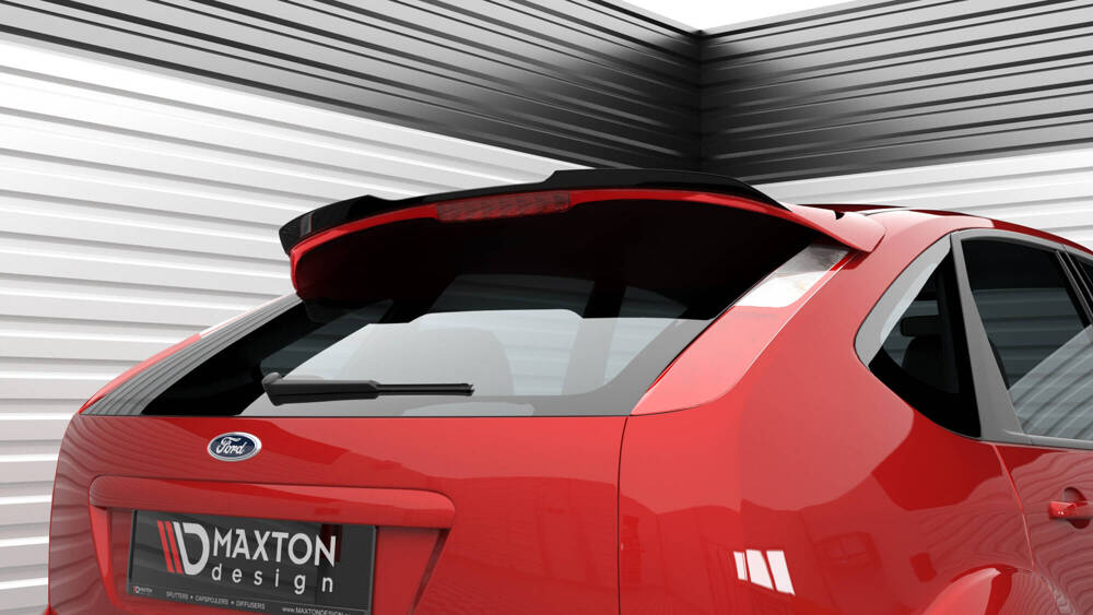 Spoiler Cap Ford Focus ST Mk2 FL Glanzend Zwart