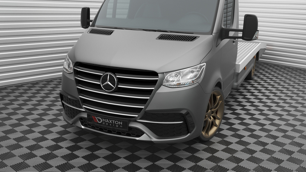 Voorbumper Mercedes-Benz Sprinter Mk3 2018- Maxton