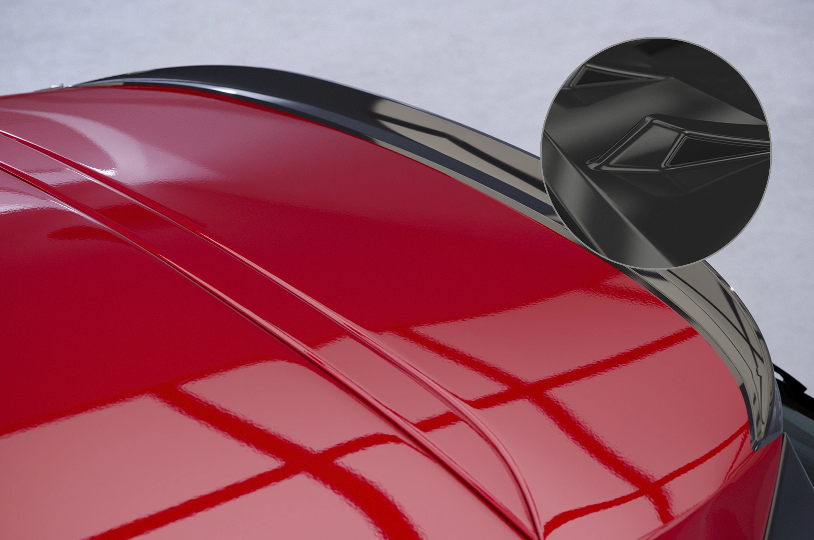 Achterspoiler Mazda CX-30 Glans Zwart – CSR Design