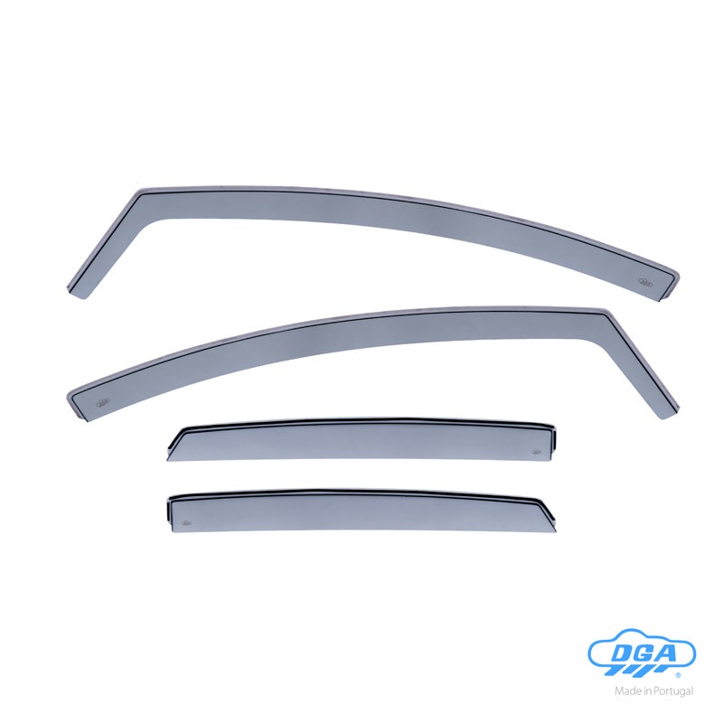 DGA Zijwindschermenset  Ford Focus III Sedan/HB 5-deurs 2011-2018 (4-delig)