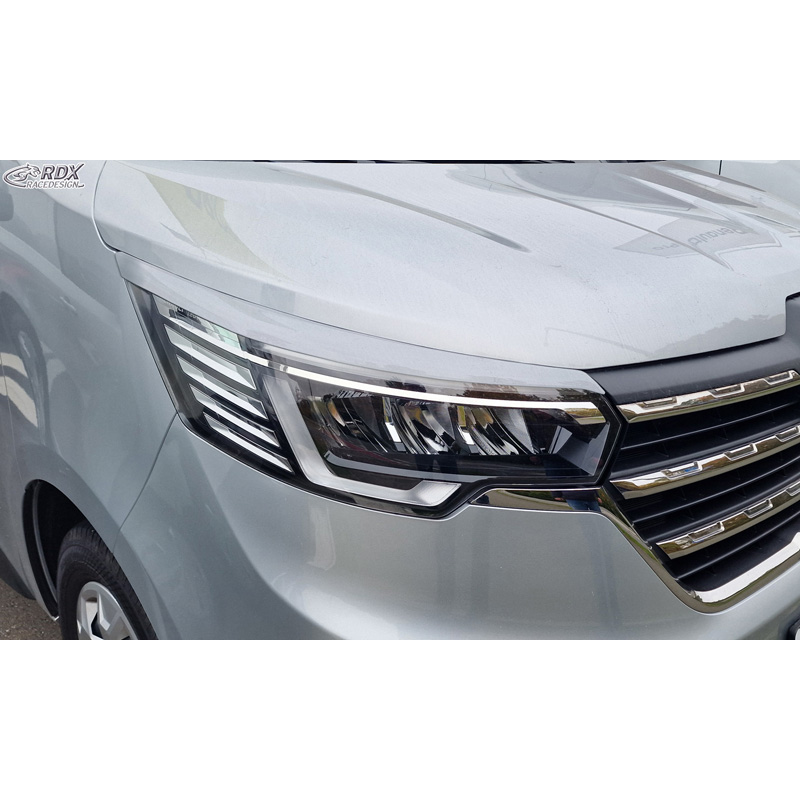 RDX Koplampspoilers  Renault Master III Facelift 2019-2024 (ABS)