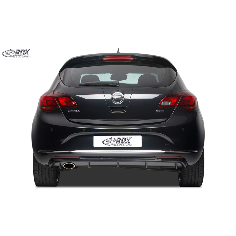 Achterskirt 'Diffusor'  Opel Astra J 5-deurs 2009-2015 excl. Sportstourer (PUR)