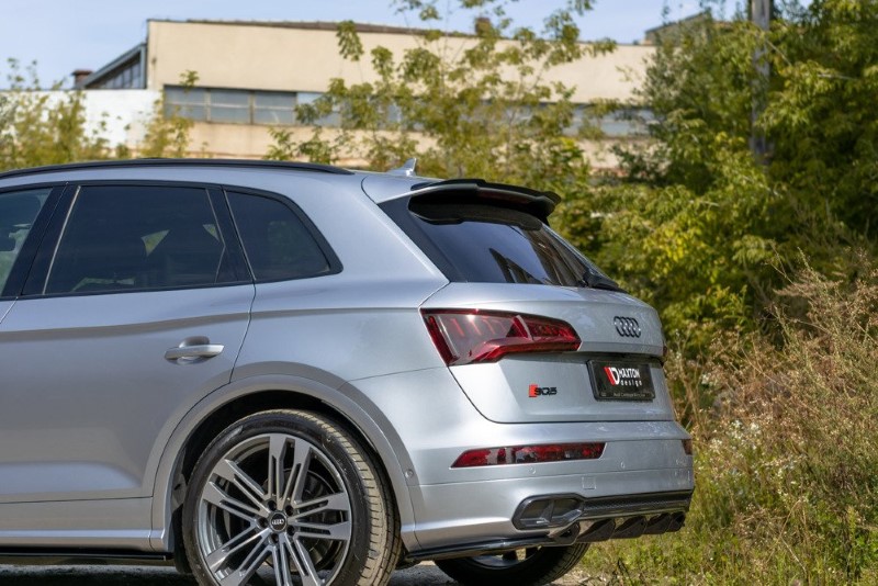 Spoilerextentie Audi SQ5/Q5 S-Line MK11 Glanzend Zwart Maxton