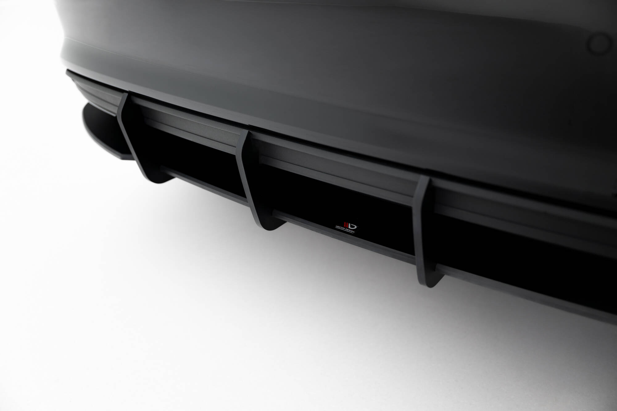Street Pro Achter Diffuser Audi A3 Sedan 8Y Maxton Glanzend zwart