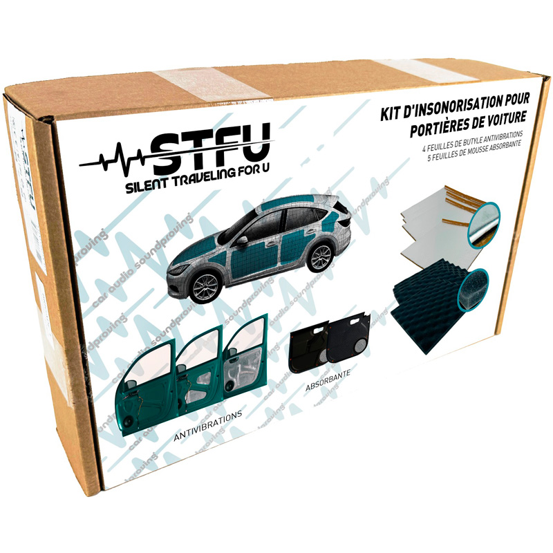 Dr Artex Door kit STFU 9-delige Autodeur Geluidsisolatie Set (dempingsmateriaal)