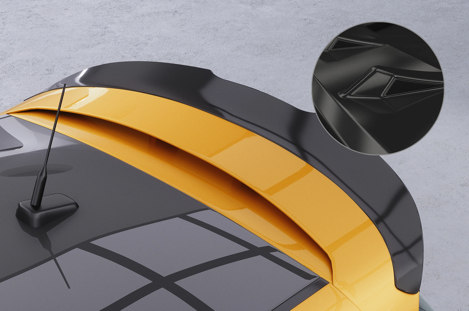 Achterspoiler Opel Corsa E OPC glans zwart 03/2015–05/2018 van CSR Automotive