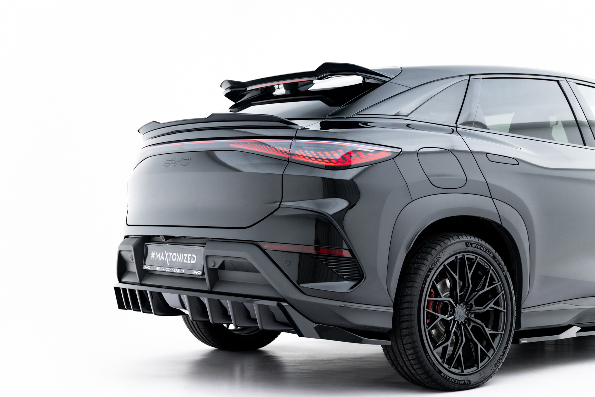 Rear Splitter (with Vertical Bars) BYD Sealion 7 Mk1 – Maxton Design
