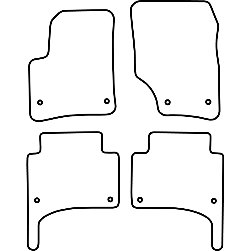 Automatten VW Touareg 03-