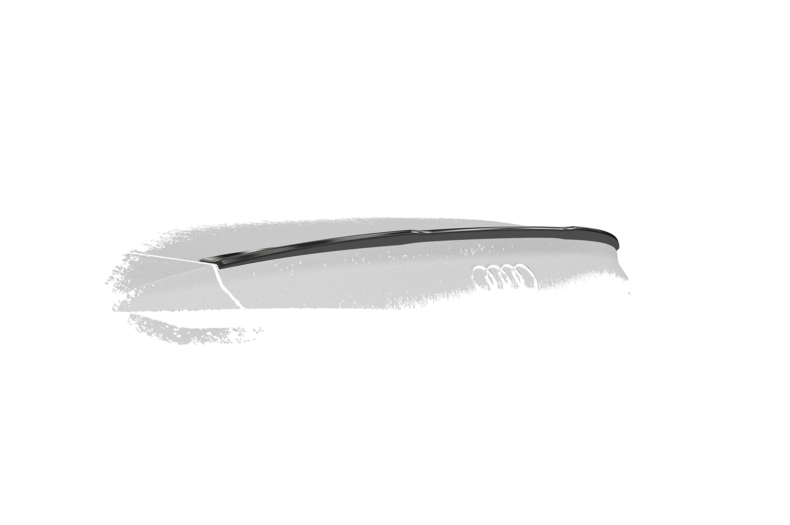 Achterspoiler Audi A5 / S5 / RS5 (F5) glans zwart