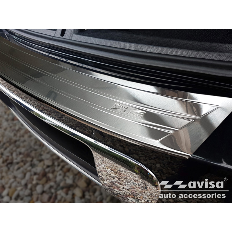 RVS Achterbumperprotector  Mini Countryman R60 2010-2014 'British Flag'