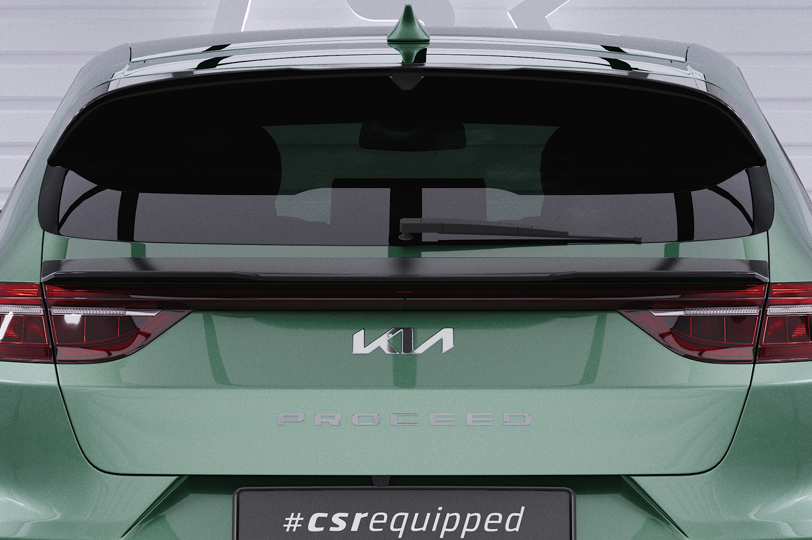 Achterspoiler Kia Pro Ceed (CD) Glans Zwart – CSR Automotive