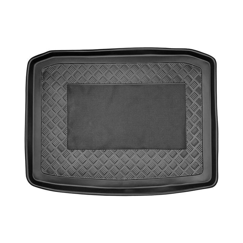 Kofferbakschaal 'Anti-slip'  Seat Ateca 2WD 2016- & Skoda Karoq 2WD 2017- (Hoge laadvloer)