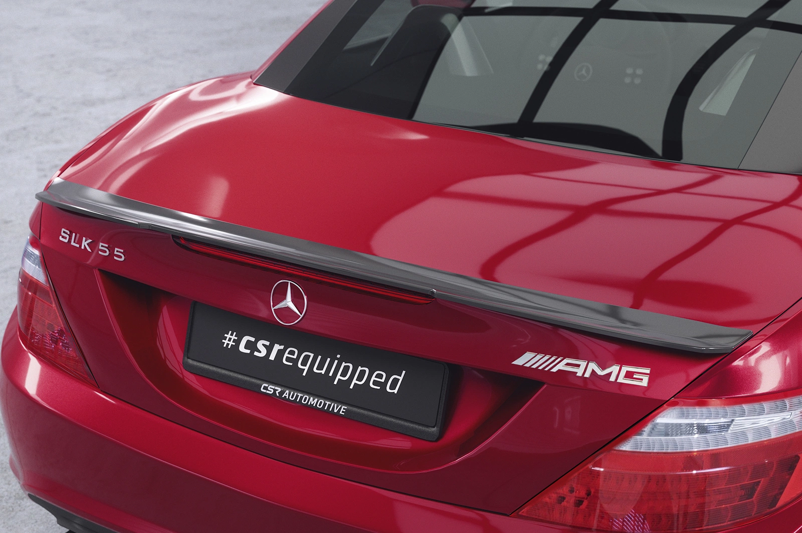 Achterspoiler Mercedes-Benz SLK SLC R172 glans zwart 03/2011– van CSR Automotive