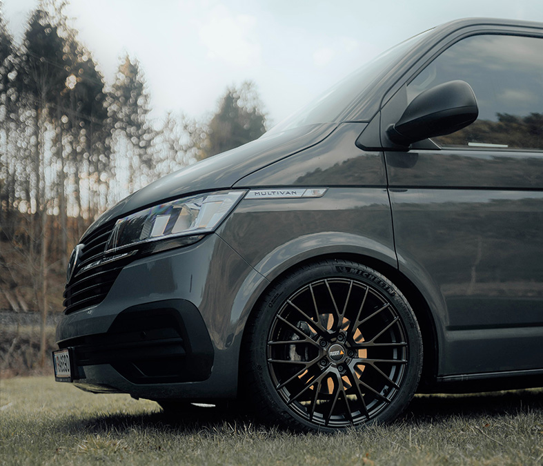 Schroefset Koni VW Transporter T6.1 Geel T30 Extra Diep