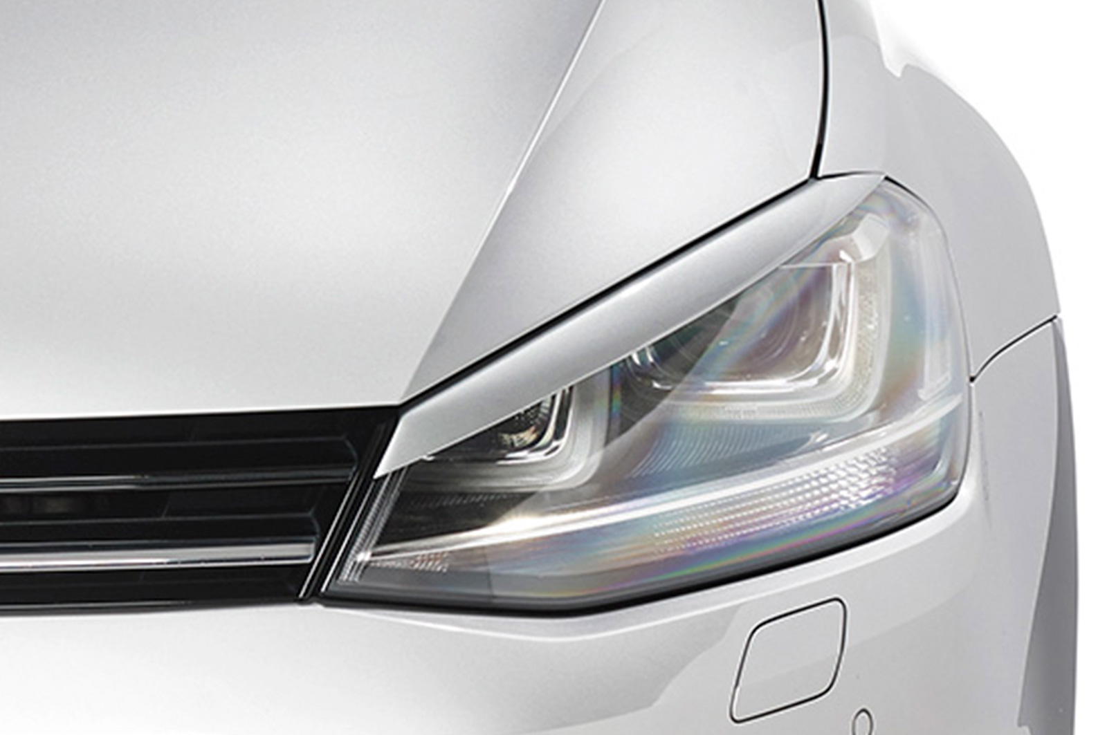Koplampspoiler VW Golf 7 CSR Glans Zwart