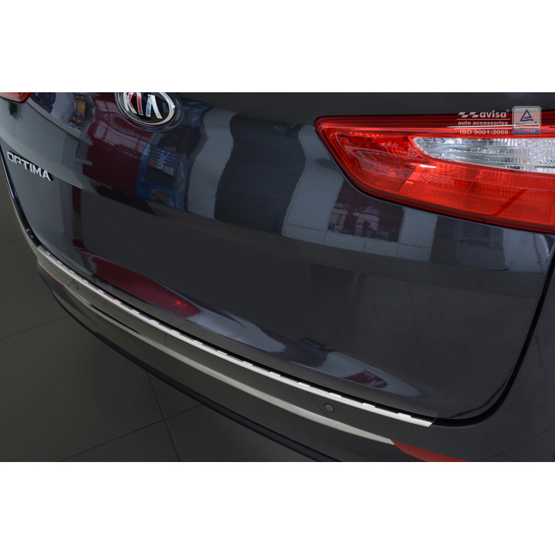 RVS Achterbumperprotector Kia Optima Combi 2016- 'Ribs'