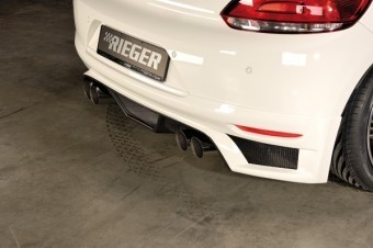 Achterbumperaanzet VW Scirocco III Rieger Tuning Duplex