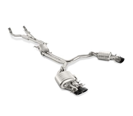 Milltek Audi RS5 8T Coupé cat-back systeem met links + rechts OE