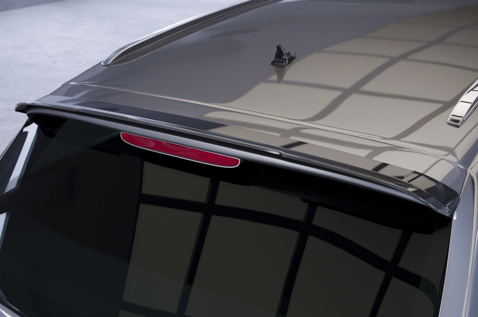 Achterspoiler voor Audi Q7 4L Glans Zwart (2005–2015) – CSR Automotive