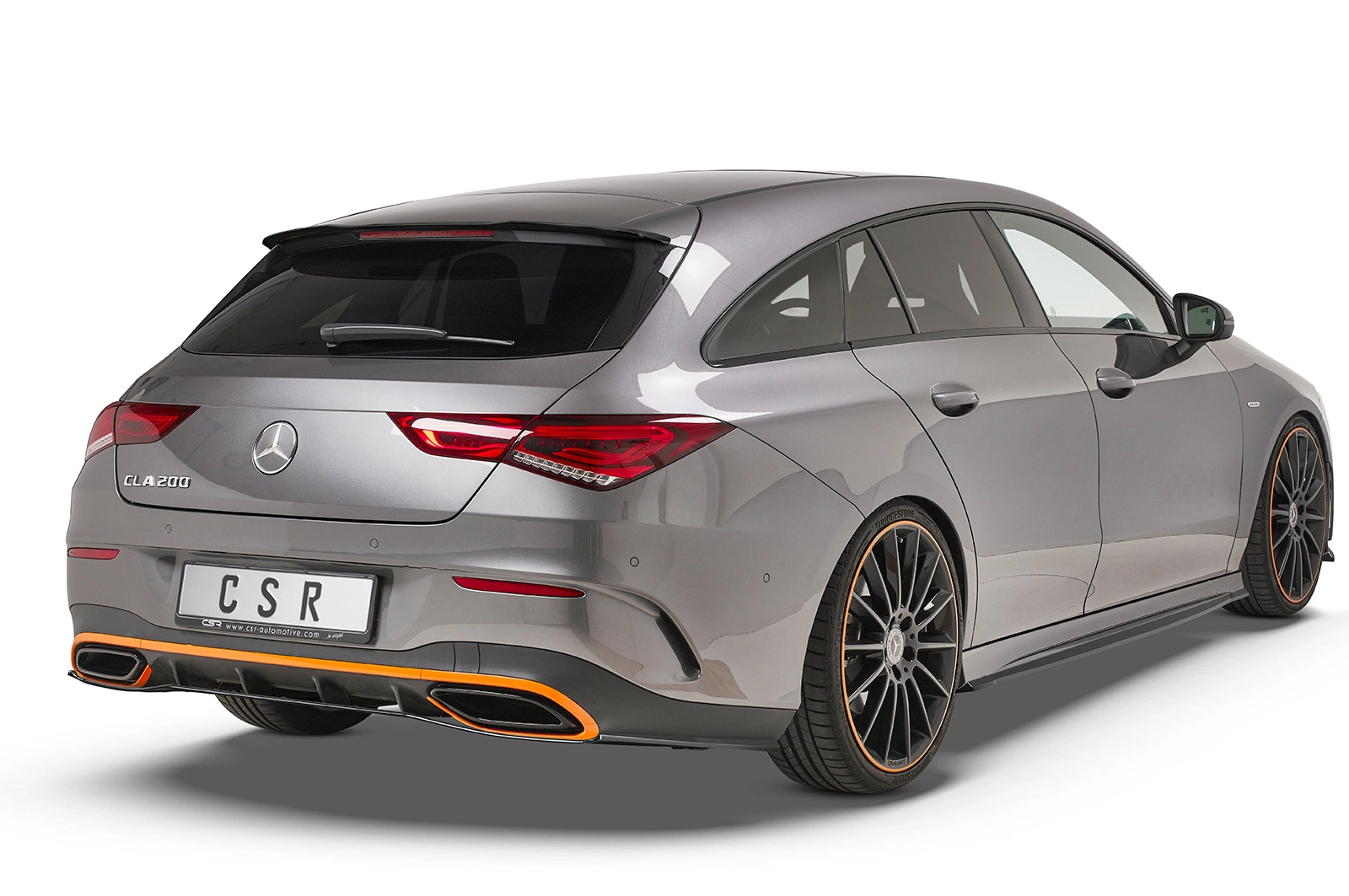Achterspoiler Mercedes-Benz CLA X118 Shooting Brake glans zwart 2019–