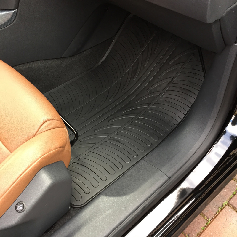 Rubbermatten  Peugeot 508 2011-2018 (T profiel 4-delig + montageclips)