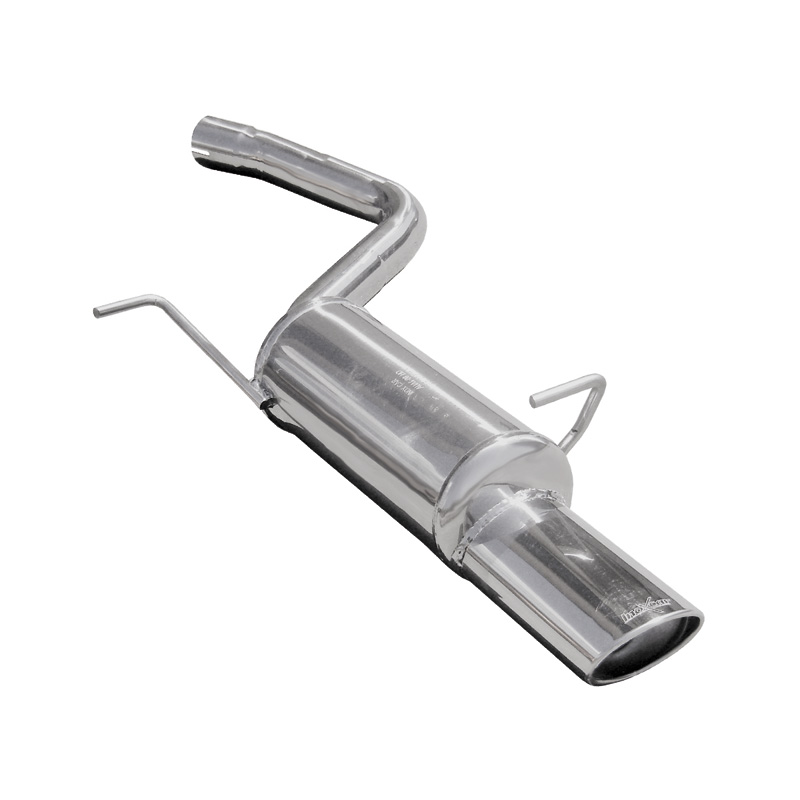 100% RVS Sportuitlaat  Audi A4 8E 1.9 TDi (100pk) 2001- 120x80mm