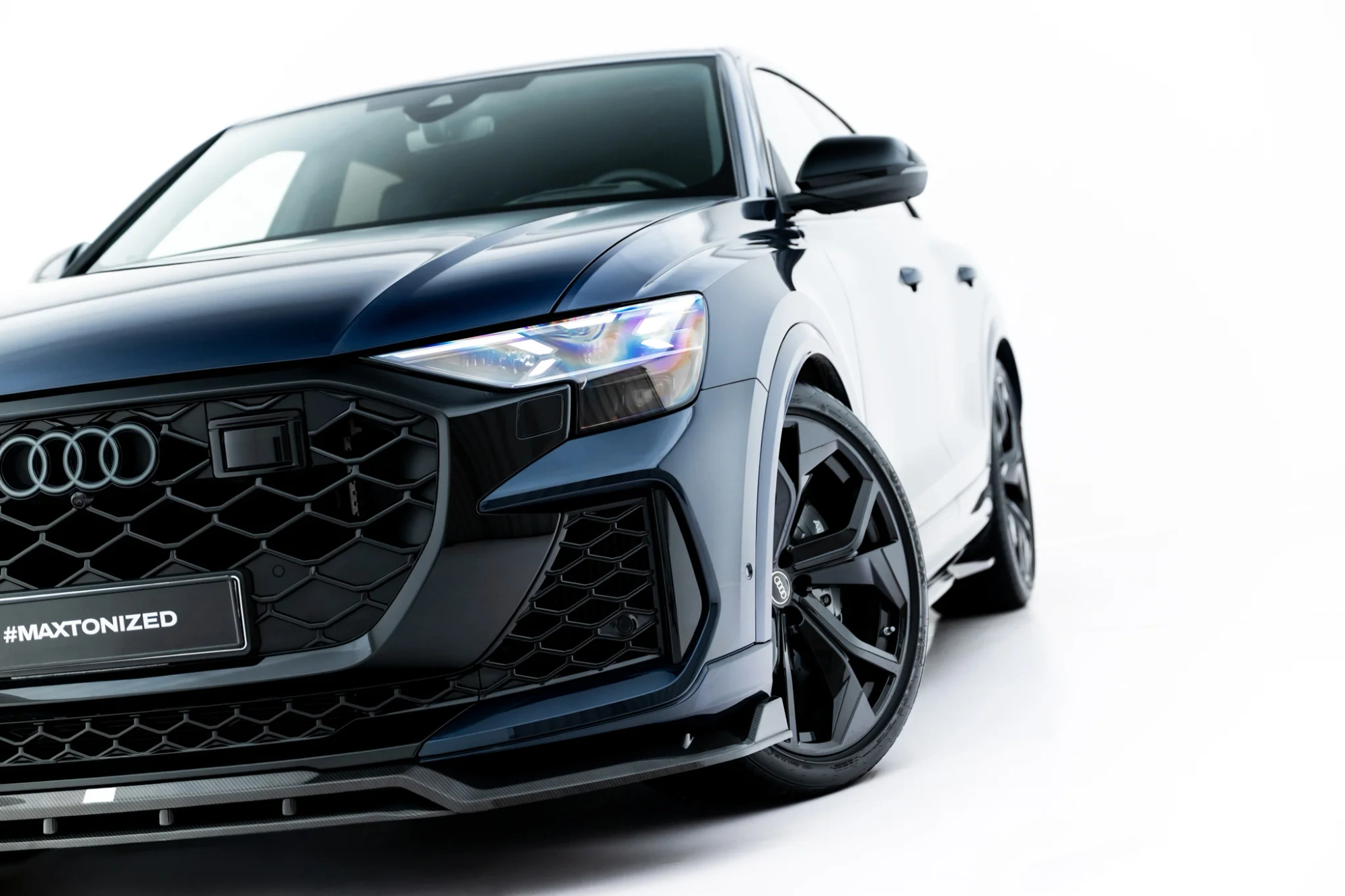 Voorspoiler Audi RSQ8 Maxton Carbon Facelift